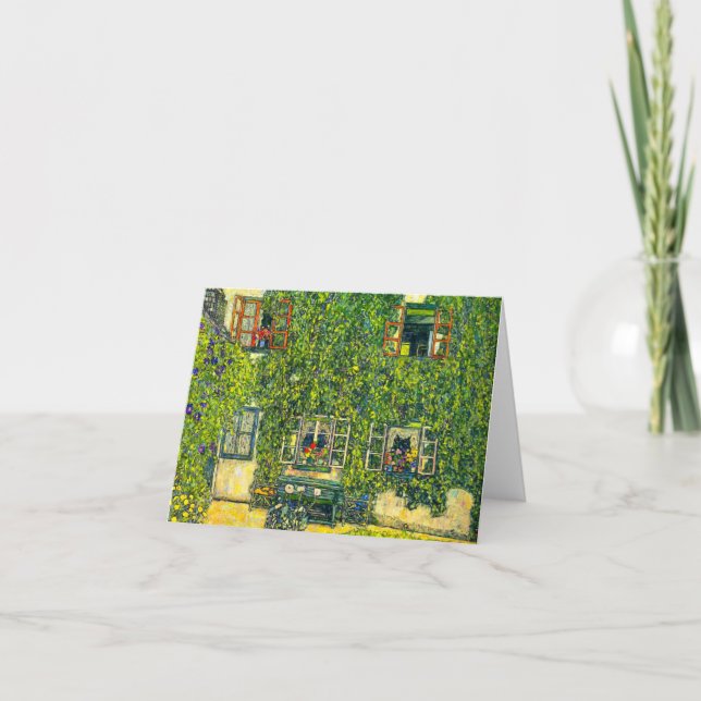 Gustav Klimt The House of Guardaboschi Invitation (Front)