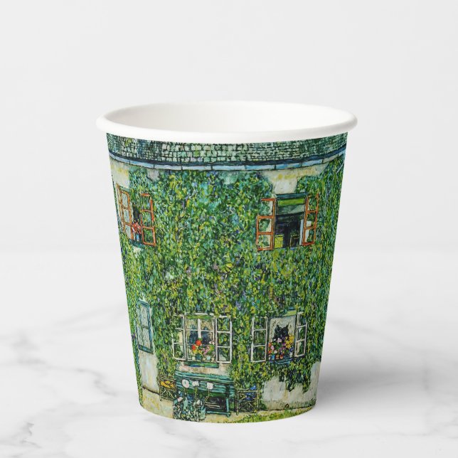 Gustav Klimt - The House of Guardaboschi Paper Cups (Front)