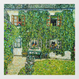 Gustav Klimt - The House of Guardaboschi Window Cling