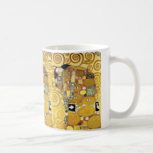 Gustav Klimt , "The hug" coffee mug