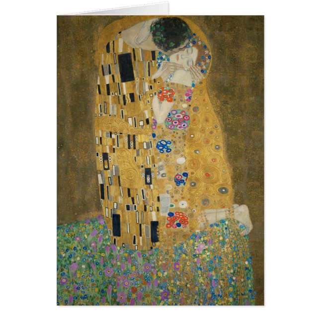Gustav Klimt - The Kiss (Front)