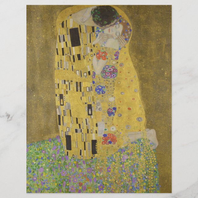 Gustav Klimt "The Kiss" (Front)
