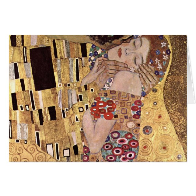 Gustav Klimt ~ the Kiss (Front Horizontal)
