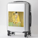 Gustav Klimt - The Kiss<br><div class="desc">The Kiss / Der Kuss - Gustav Klimt in 1907-1908</div>