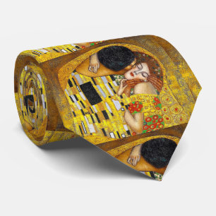 Gustav Klimt ,“ The Kiss ” ネクタイ Tie