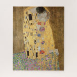 Gustav Klimt | The Kiss, 1907-08 Jigsaw Puzzle<br><div class="desc">The Kiss,  1907-08 | by Gustav Klimt | Art Location: Osterreichische Galerie Belvedere,  Vienna,  Austria | Austrian Artist | Image Collection Number: XAM601</div>