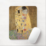 Gustav Klimt | The Kiss, 1907-08 Mouse Mat<br><div class="desc">The Kiss,  1907-08 | by Gustav Klimt | Art Location: Osterreichische Galerie Belvedere,  Vienna,  Austria | Austrian Artist | Image Collection Number: XAM601</div>