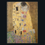 Gustav Klimt | The Kiss, 1907-08 Notebook<br><div class="desc">The Kiss,  1907-08 | by Gustav Klimt | Art Location: Osterreichische Galerie Belvedere,  Vienna,  Austria | Austrian Artist | Image Collection Number: XAM601</div>