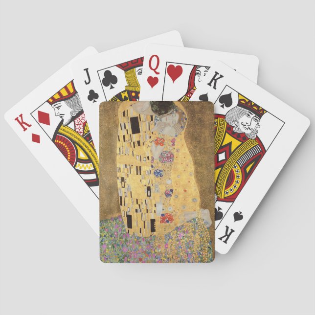 Gustav Klimt | The Kiss, 1907-08 Playing Cards (Back)