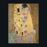 Gustav Klimt | The Kiss, 1907-08 Postcard<br><div class="desc">The Kiss,  1907-08 | by Gustav Klimt | Art Location: Osterreichische Galerie Belvedere,  Vienna,  Austria | Austrian Artist | Image Collection Number: XAM601</div>