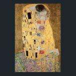 Gustav Klimt | The Kiss, 1907-08 Poster<br><div class="desc">The Kiss,  1907-08 | by Gustav Klimt | Art Location: Osterreichische Galerie Belvedere,  Vienna,  Austria | Austrian Artist | Image Collection Number: XAM601</div>