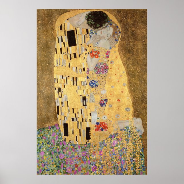 Gustav Klimt | The Kiss, 1907-08 Poster (Front)