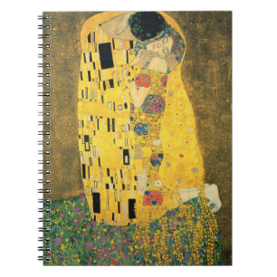 GUSTAV KLIMT - The kiss 1907 Notebook