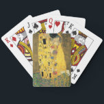 GUSTAV KLIMT - The kiss 1907 Playing Cards<br><div class="desc">GUSTAV KLIMT - The kiss 1907
Oil and gold foil on canvas</div>