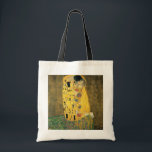 GUSTAV KLIMT - The kiss 1907 Tote Bag<br><div class="desc">GUSTAV KLIMT - The kiss 1907
Oil and gold foil on canvas</div>