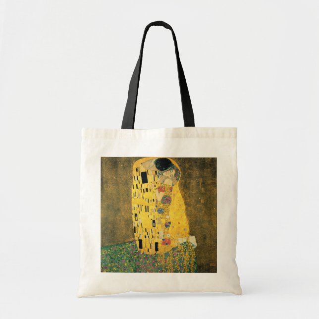 GUSTAV KLIMT - The kiss 1907 Tote Bag (Front)