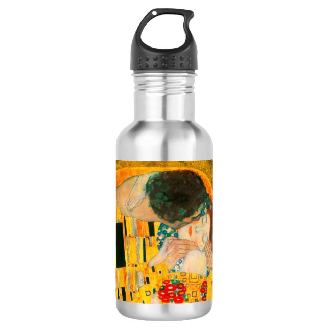 Gustav Klimt The Kiss 532 Ml Water Bottle (Front)