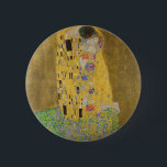 Gustav Klimt "The Kiss" 6 Cm Round Badge<br><div class="desc">Gustav Klimt 's masterpiece: "The Kiss". “The Kiss, ” created by the Austrian painter Gustav Klimt. It’s considered to be his most famous work. He painted it between the years 1907 and 1908, which were the highpoint of his “Golden Period, ” when he painted a number of works utilising gold...</div>