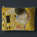 Gustav Klimt - The Kiss Accessory Pouch<br><div class="desc">The Kiss / Der Kuss - Gustav Klimt in 1907-1908</div>