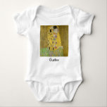 Gustav Klimt - The Kiss Baby Bodysuit<br><div class="desc">The Kiss / Der Kuss - Gustav Klimt in 1907-1908</div>