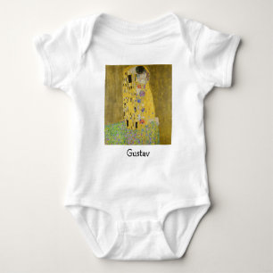 Gustav Klimt - The Kiss Baby Bodysuit
