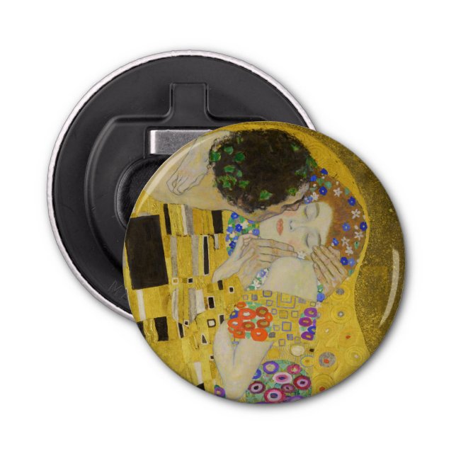 Gustav Klimt - The Kiss Bottle Opener (Front)