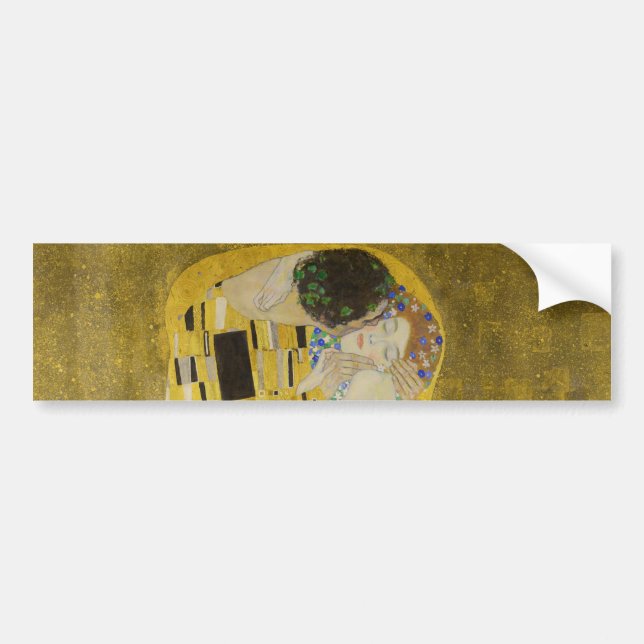 Gustav Klimt - The Kiss Bumper Sticker (Front)