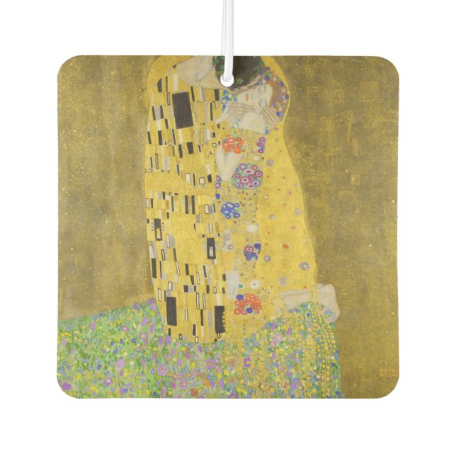 Gustav Klimt - The Kiss Car Air Freshener (Front)