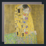 Gustav Klimt - The Kiss Car Magnet<br><div class="desc">The Kiss / Der Kuss - Gustav Klimt in 1907-1908</div>