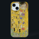 Gustav Klimt - The Kiss iPhone 15 Case<br><div class="desc">The Kiss / Der Kuss - Gustav Klimt in 1907-1908</div>