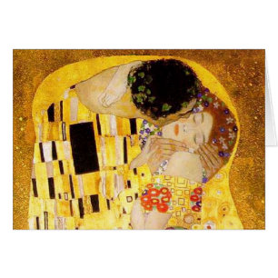 Gustav Klimt The Kiss Classic Painting
