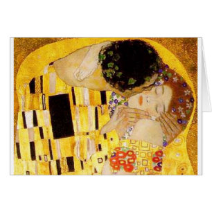 Gustav Klimt The Kiss Classic Painting