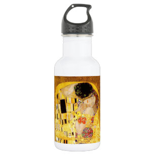 Gustav Klimt The Kiss Classic Painting 532 Ml Water Bottle