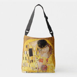 Gustav Klimt The Kiss Classic Painting Crossbody Bag