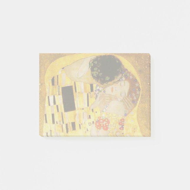 Gustav Klimt The Kiss Classic Painting Post-it Notes (Front)