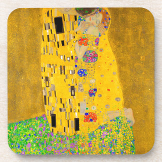Gustav Klimt The Kiss Coaster