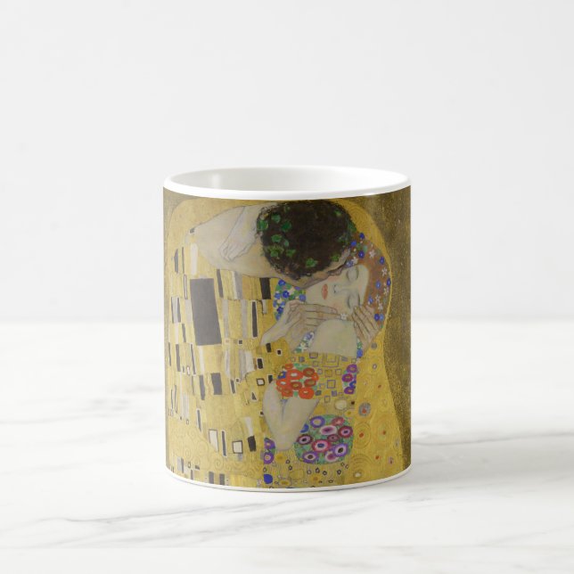 Gustav Klimt The Kiss Coffee Mug (Center)