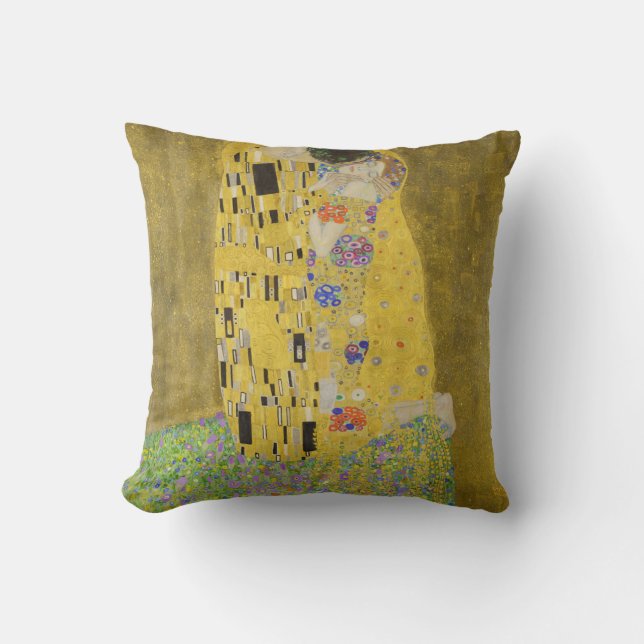 Gustav Klimt - The Kiss Cushion (Front)