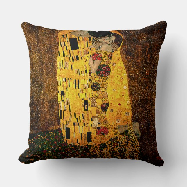 Gustav Klimt The Kiss Cushions (Front)