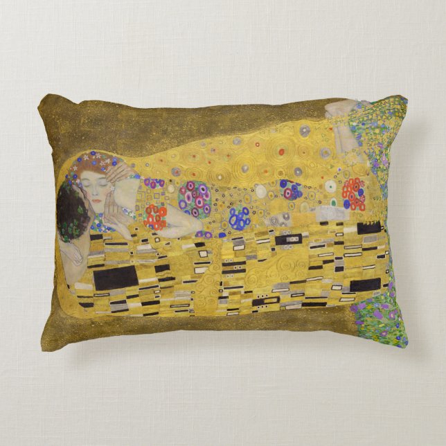 Gustav Klimt - The Kiss Decorative Cushion (Front)