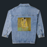 Gustav Klimt - The Kiss Denim Jacket<br><div class="desc">The Kiss / Der Kuss - Gustav Klimt in 1907-1908</div>