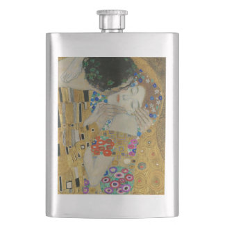 Gustav Klimt The Kiss Hip Flask