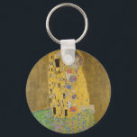 Gustav Klimt "The Kiss" Key Ring<br><div class="desc">Gustav Klimt 's masterpiece: "The Kiss". “The Kiss, ” created by the Austrian painter Gustav Klimt. It’s considered to be his most famous work. He painted it between the years 1907 and 1908, which were the highpoint of his “Golden Period, ” when he painted a number of works utilising gold...</div>