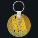 Gustav Klimt The Kiss Key Ring<br><div class="desc">The Kiss painted by Gustav Klimt.</div>