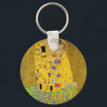 Gustav Klimt The Kiss Key Ring<br><div class="desc">The Kiss painted by Gustav Klimt.</div>