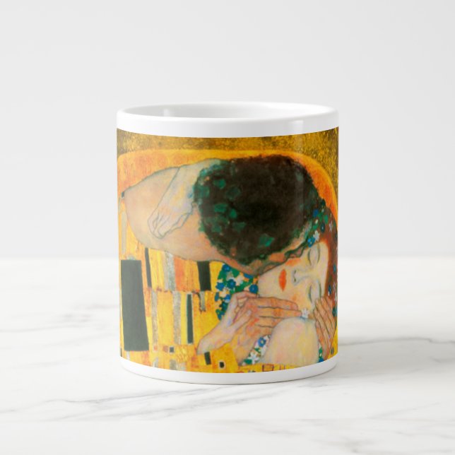 Gustav Klimt The Kiss Large Coffee Mug (Front)