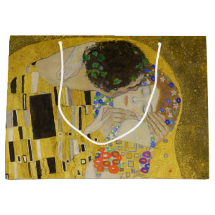 Gustav Klimt - The Kiss Large Gift Bag