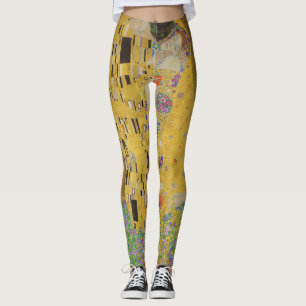 Gustav Klimt The Kiss Leggings