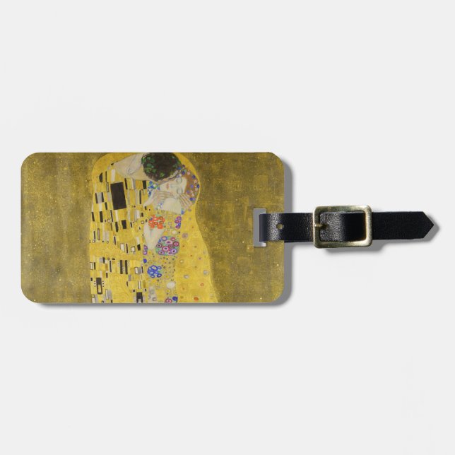 Gustav Klimt - The Kiss Luggage Tag (Front Horizontal)