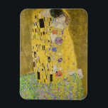 Gustav Klimt - The Kiss Magnet<br><div class="desc">The Kiss / Der Kuss - Gustav Klimt in 1907-1908</div>